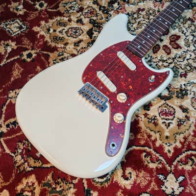 2019 Fender Char Signature Mustang Zicca Limited Edition Olympic White w/ Matching Headstock, Japanese Domestic Only, MIJ Japan image 6