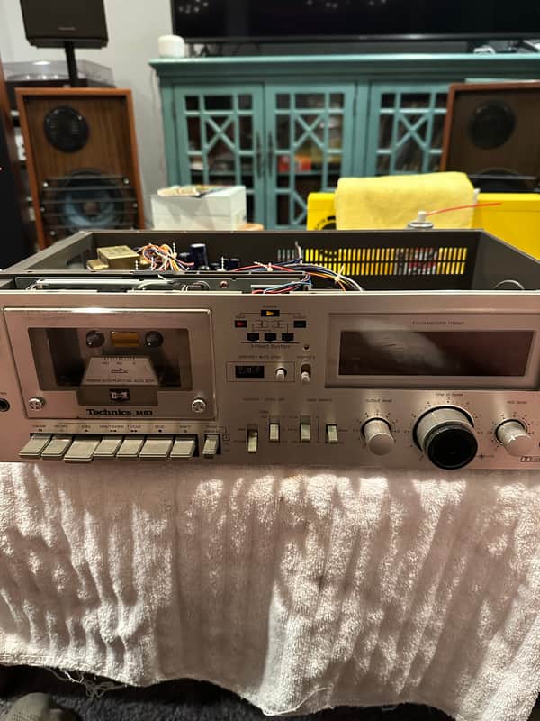 Technics M63 3 Head Cassette Tape Deck image 1