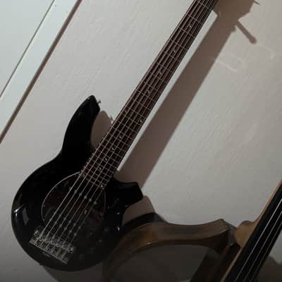 Ernie Ball Music Man Bongo 6 HS Mid-2000s - Black gloss image 3