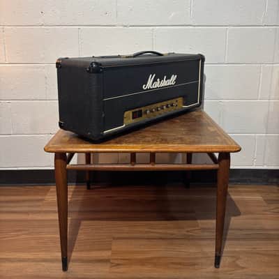 Marshall JMP 2203 Mk2 Master Model Lead 100-Watt Guitar Amp Head 1978 - Black image 3