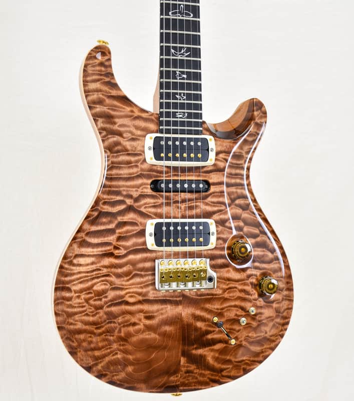 PRS Guitars Wood Library Modern Eagle V Quilt - Copperhead 10 Top image 1