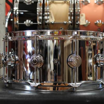 DW 6.5x14 Collectors Series Steel Snare Drum image 3