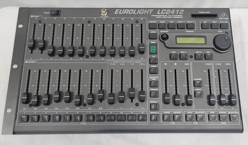 Behringer LC2412 24/12chDMX調光卓(中古) Behringer LC2412 V2 512-Ch 24-Fader DMX Controller | Sweetwater