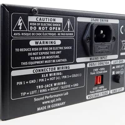 SPL Channel One 2950 MK2 Premium Lundahl I/O Tube Mic Preamp + 1,5Jahre Garantie image 12