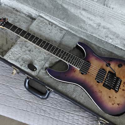 2020 ESP LTD M-1000 - Purple Natural Burst w/POLISHED FRETS/OHSC image 1