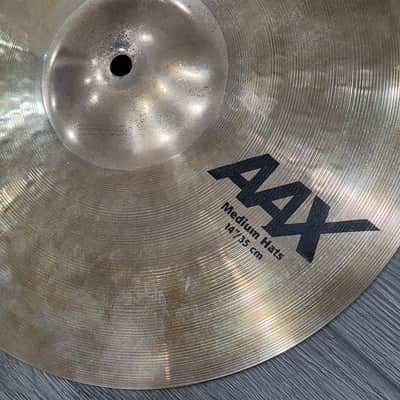 Sabian 14" AAX Medium Hi-Hat Cymbals (Pair) (Gorgeous!) image 4
