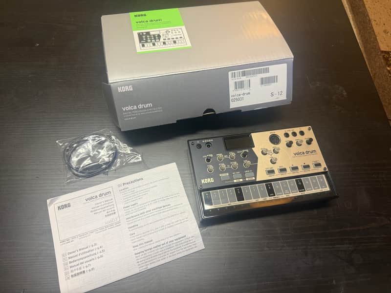Korg Volca Drum 2019 - Black/Gold image 1