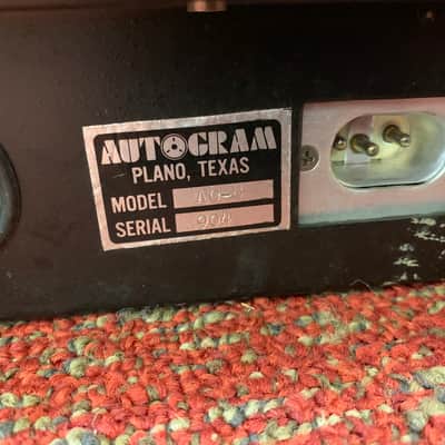 VINTAGE AUTOGRAM AC-8 AM/FM BROADCAST MIXING CONSOLE image 15