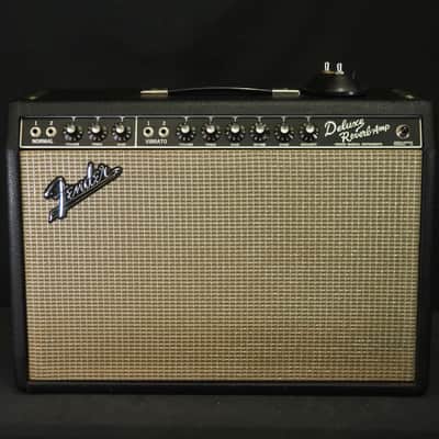 Fender Deluxe Reverb 1966 - Blackface image 1