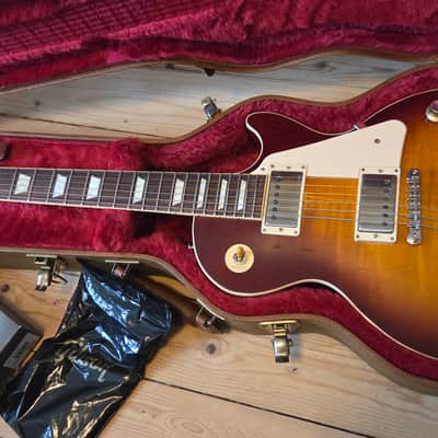 Gibson Les Paul Standard (60's neck) 2017 - Bourbon burst (i think) image 3
