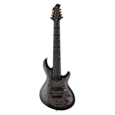 ESP JR-608 Limited Edition 8-Str Electric Guitar - Faded Blue Sunburst - B-Stock image 2