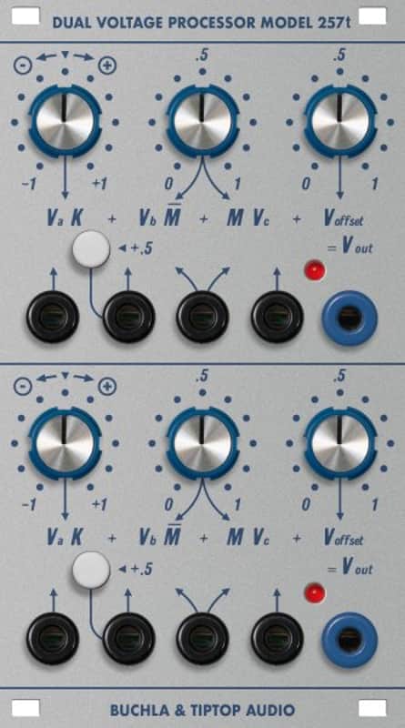 TIPTOP AUDIO BUCHLA 257T DUAL VOLTAGE PROCESSOR : BRAND NEW :  [DETROIT MODULAR] image 1