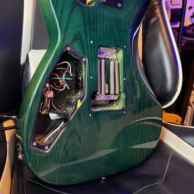 ESP LTD Mirage Deluxe M-II 1994 - Trans Green image 7