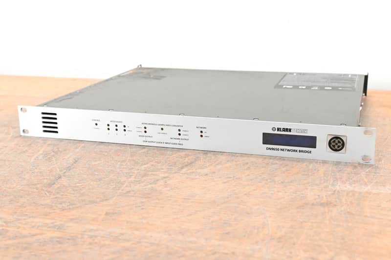 Klark Teknik DN9650 Digital Audio Network Bridge CG01FR0 image 1