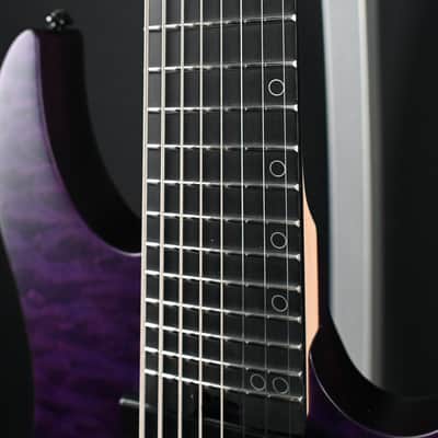 Legator N8FSS-PR Purple QM Multi Scale 8-String #355 image 8