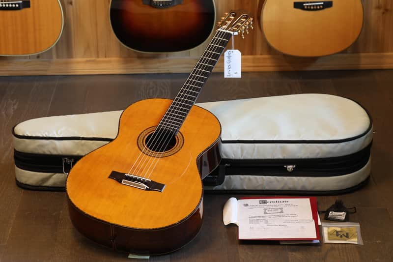 2010 Jose Oribe Gran Parlor Suprema Steel String Brazilian Rosewood Masterpiece Acoustic Guitar Natural + COA OHSC image 1