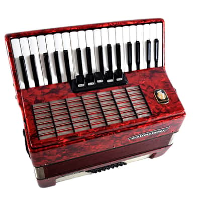 TOP Quality, German Made Piano Accordion Weltmeister Stella 48 bass, 5 switches+Original Hard Case&Shoulder Straps - Accordian, Fisarmonica image 7