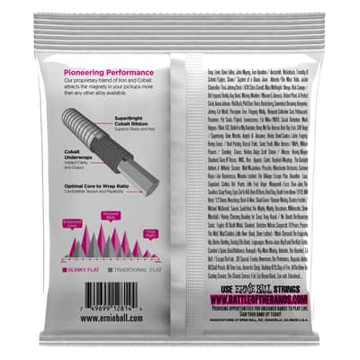 Ernie Ball Super Slinky Flatwound Electric Bass Strings 45-100 image 2