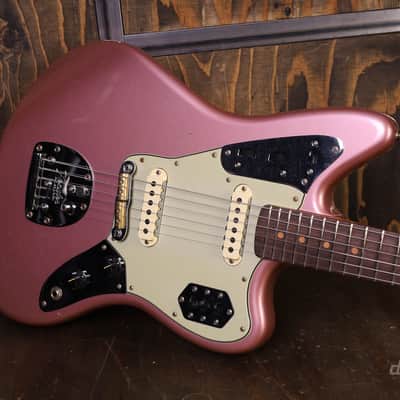 Fender Custom Shop '64 Jaguar Journeyman  Faded Aged Burgundy Mist Metallic image 18