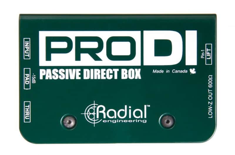 Radial ProDI 1-channel Passive Instrument Direct Box image 1