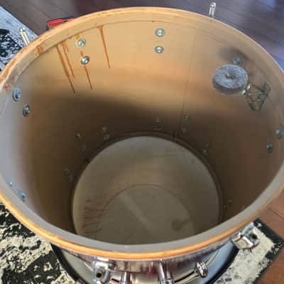 Slingerland Drum set 20,12,13,16 1970s - Maroon Sparkling Pearl image 15