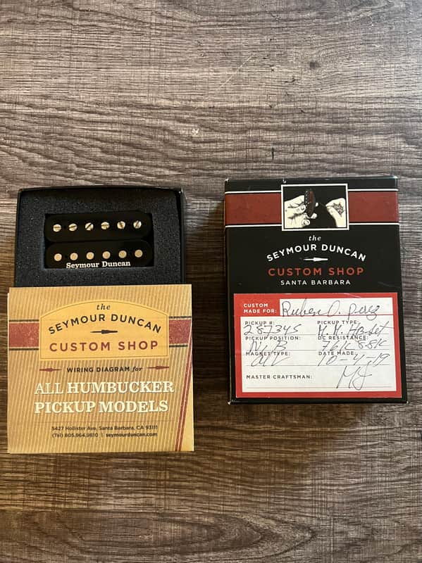 Seymour Duncan Mick Mars Custom Shop Humbucker Set image 1