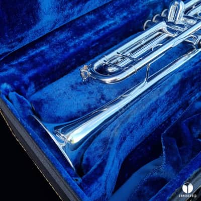 Vintage Bach Stradivarius 180 37 ML trumpet case mouthpiece gamonbrass image 21