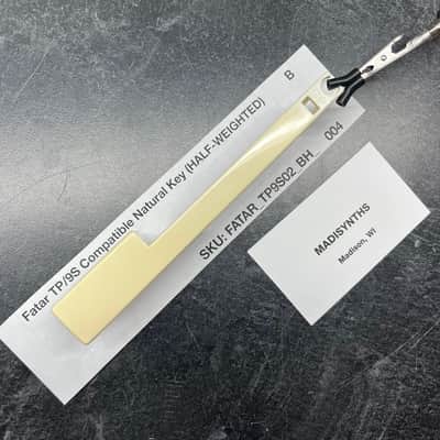 Fatar Replacement HALF Weighted B Key (TP/9S Keybeds) for Kurzweil K2000, Alesis Quadrasynth, Ensoniq SQ2, GEM WX2, Equinox 61, Oberheim OB-3