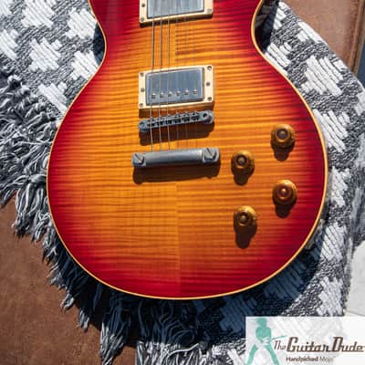 1989 Gibson ‘59 Les Paul Pre-Historic Flametop Reissue - '57 Classic PAF's! - AAAA Killer Top! Heritage Cherry Sunburst - Yamano Export w OHSC & Pro Set Up! (Perfect Frets/Action/Intonation) image 20