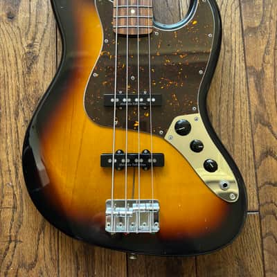 2006 Fender JB-62 Jazz Bass Dimarzio Collection ‘62 Reissue Sunburst MIJ Japan image 6