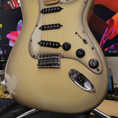 Fender Stratocaster - 1979 - Antigua - Vintage! Rare Hardtail! image 4