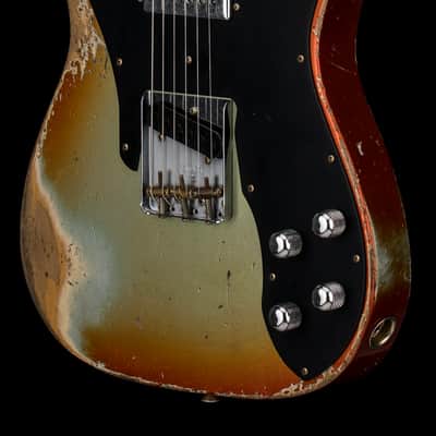 Fender Custom Shop Limited Edition Telecaster Custom Super Heavy Relic - Twilight Sky #00403 image 7