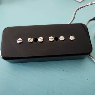 Gibson P-90 Soapbar Pickup Neck Position/ Low Wind - Black image 2