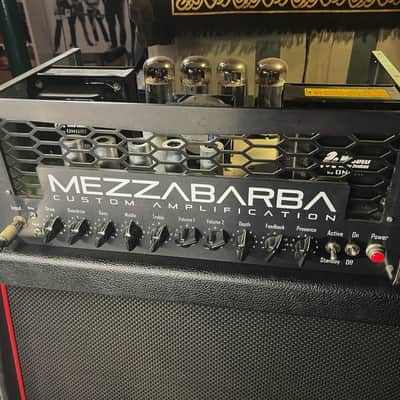 Mezzabarba MZero BASS OVERDRIVE – Custom One-Off All-Tube 180W + 4x12 Bass Reflex 1000W 2017 - Gloss Black and Red image 5