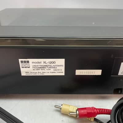 BSR XL-1200 Linear Tracking Belt-Driven Automatic Turntable TESTED WORKS GREAT image 10
