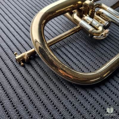 Legendary Couesnon flugelhorn - factory lacquer finish, case, mouthpiece, lyre gamonbrasss image 13