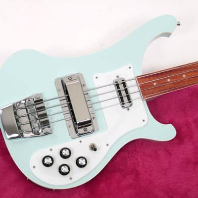 2006 Rickenbacker 4003 FL - Super Rare BLUE BOY Finish Fretless Bass! - VP Vintage Pickup - "Color of the Year" image 6