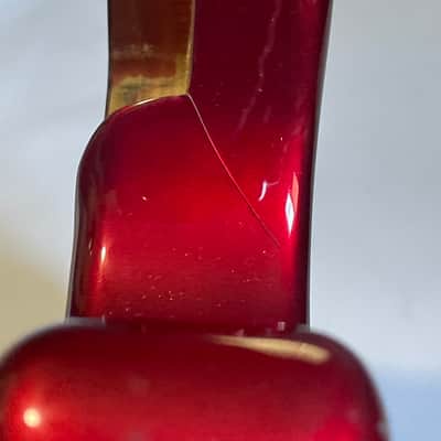 1984 Kramer USA Pacer Deluxe C Series Plate Candy Apple Red Guitar Body Floyd Ready image 20