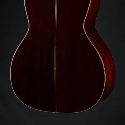Santa Cruz H13 Custom Old Growth Mahogany and Moon Spruce Sunburst with Century Block Inlay NEW image 16