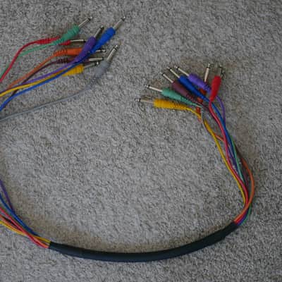 Hosa CPP801 CPP801 8 1/4" TS Patch Snake - 1 Meter 2010s - Standard image 1