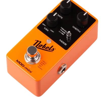 NOBELS MOD-mini Mod Mini - Digital Modulation Pedal - Tremolo / Phaser / U-Vibe w/ Tap Tempo