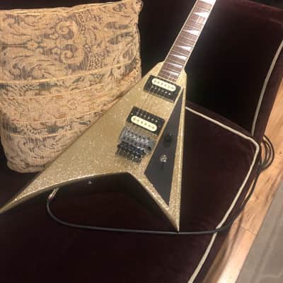 Jackson  Rhoads 30th Anniversary Number “1” of 30  Gold Metal Flake image 13