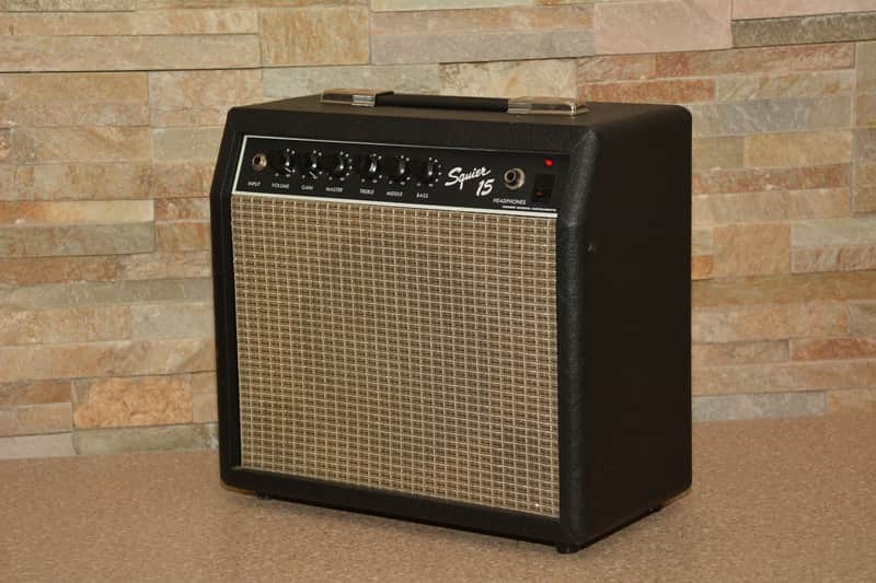 Rare Vintage Squier 15 Guitar Amp by Fender - Japan image 1