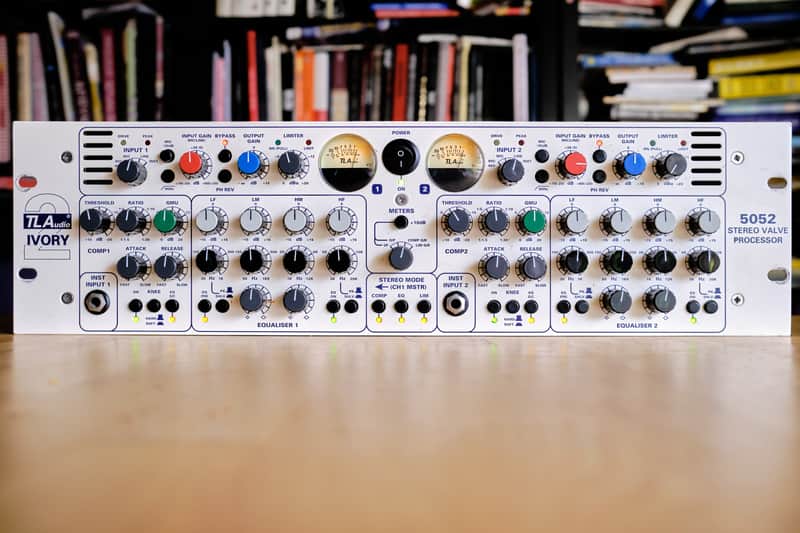 TL Audio 5052 Ivory 2 Series Stereo Valve Processor 2003 image 1
