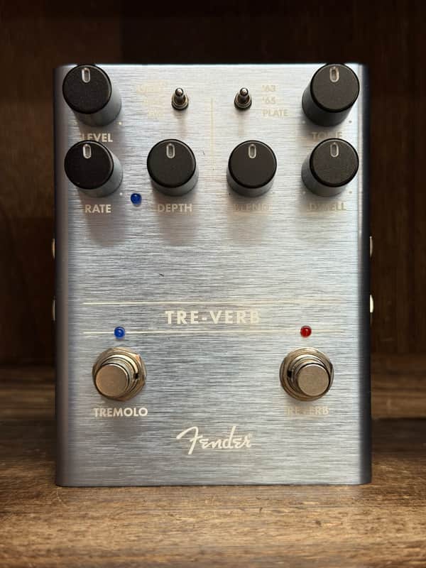 Fender Tre-Verb Tremolo/Reverb 2019 - Present - Blue image 1