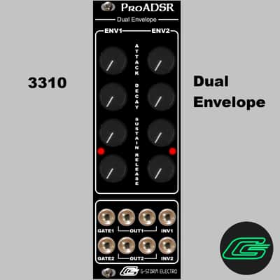 G-Storm Electro ProADSR Dual Envelope Eurorack Module 8HP image 1