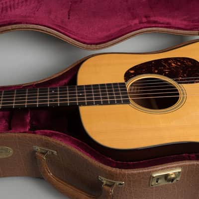 C. F. Martin  D-18 1937 Authentic Flat Top Acoustic Guitar (2008), ser. #1317256, original brown tolex hard shell case. image 14