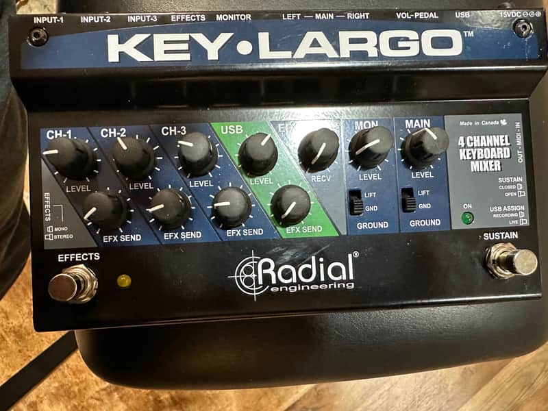 Radial Key Largo Keyboard Mixer Pedal 2010s - Standard image 1