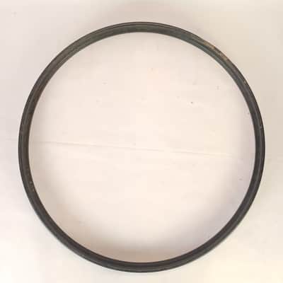 Pearl Export 22"Steel Blue Inlay Bass Drum Hoop/Rim Vintage 80s x1.5"x1/4"Metal image 4