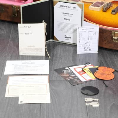 Gibson Les Paul Reissue 1959 - Slow Iced Tea Fade, Murphy Lab Heavy Aged image 11